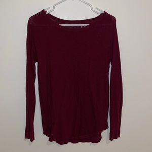 Ann Taylor Loft 💖Bundle It!💖 Red/Maroon Long Sleeve Shirt